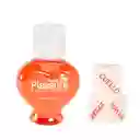 Lubricante Fresa X 20 Ml Y Dados Pocket Pleasure