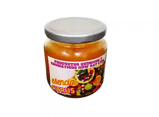Vela Aromatica X 300g Aroma A Citrus Duracion 72 Horas