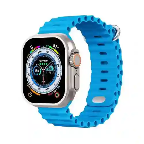 Reloj Inteligente 2 Manillas Smart Watch Para Apple Android Gama Alta