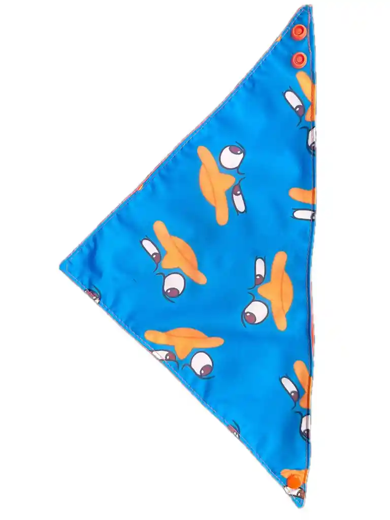 Pañoleta Perro - Diseño: Estampado / Naranja - Talla M - Producto Nacional 🇨🇴