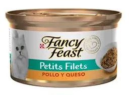 Alimento Humedo Fancy Feast Pollo Y Queso X 85 Gr