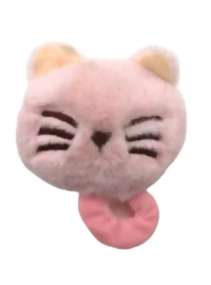 Regalo Juguete Peluche Cara De Gato Rosa