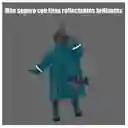 Capa Lluvia Niños Diseños Visera Impermeable Expansor Morral Tiburon