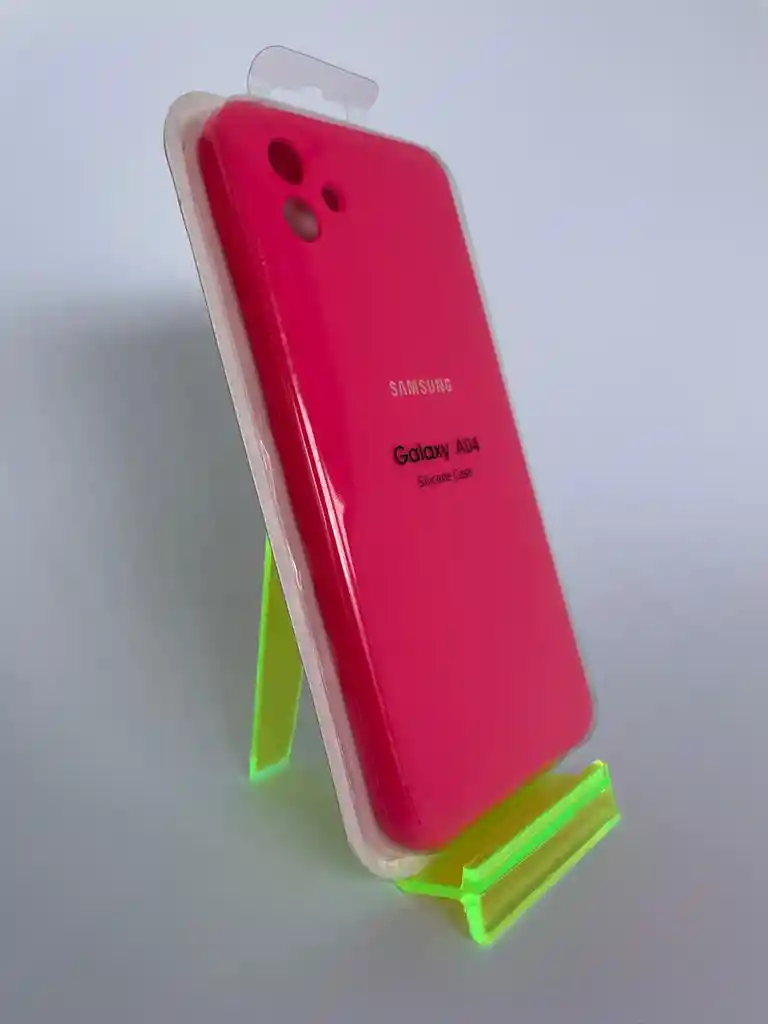 Silicon Case Samsung Galaxy A04/fucsia