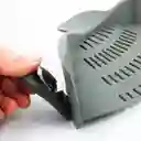 Colador Silicona Lavar Alimentos Cocina Ollas Universal Clip Gris