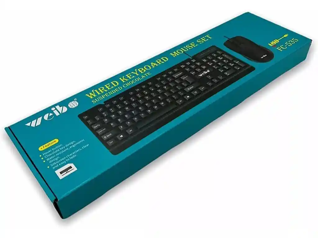 Teclado Y Mouse Weibo Fc-535