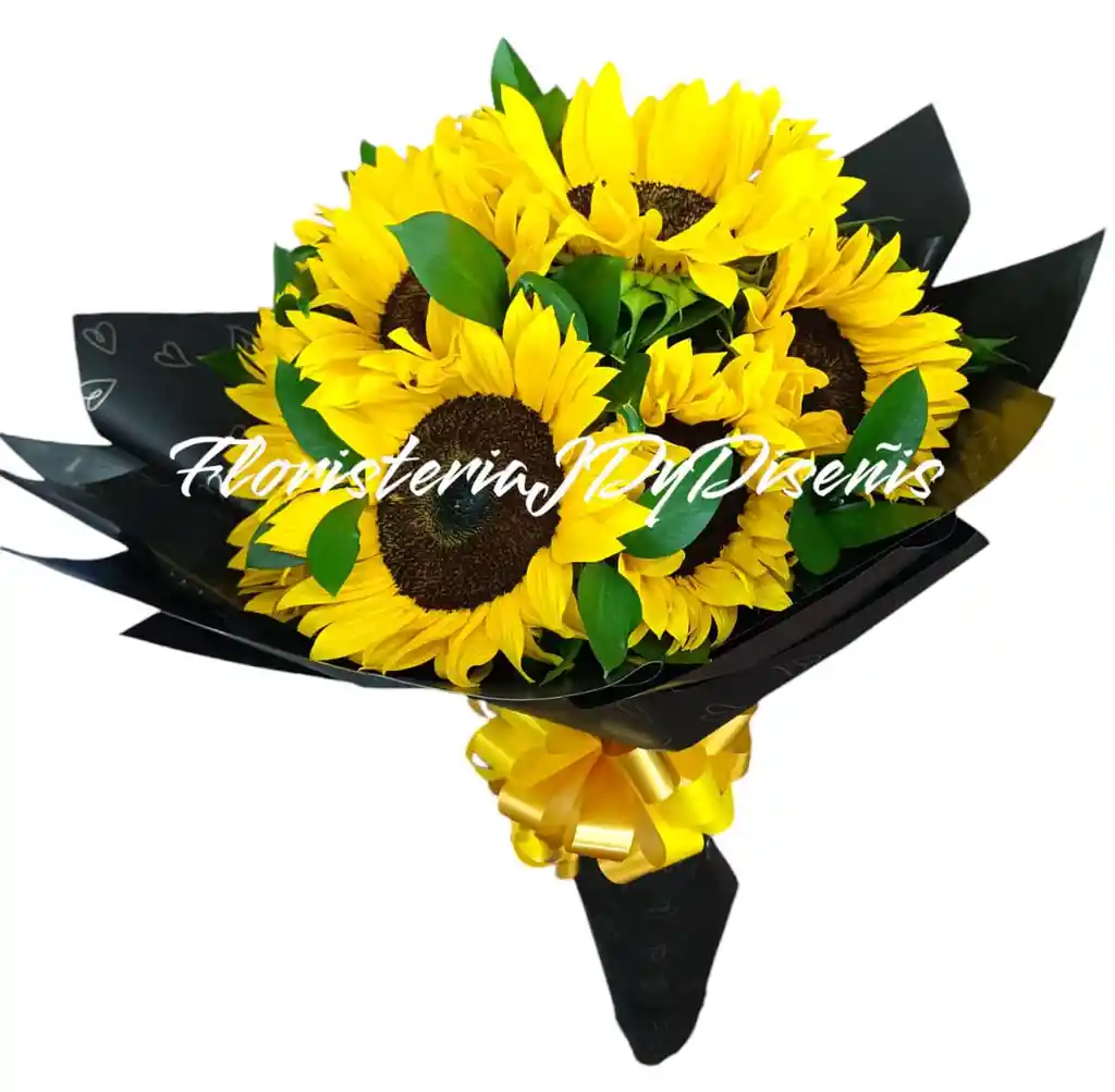 Girasoles En Bouquets