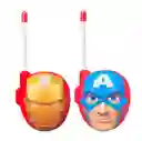 Juguete Walkie Talkies Boquitoquis Iron Man Capitan America