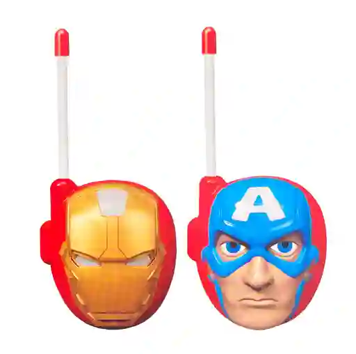 Juguete Walkie Talkies Boquitoquis Iron Man Capitan America