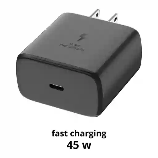 Cabezote Cargador De Pared De Carga Rapida Tipo C De 45w Tipo Samsung