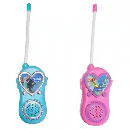 Juguete Walkie Talkies Boquitoquis Frozen Anna Elsa Niñas