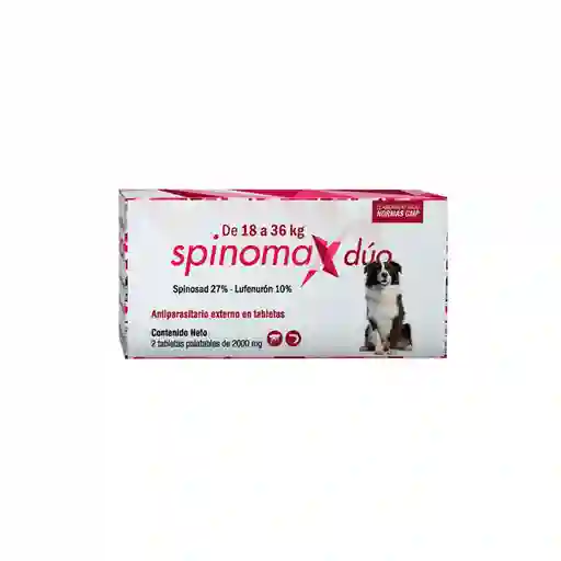 Spinomax Duo 18 A 36k (rosado)