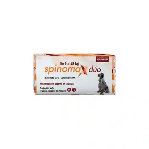 Spinomax Duo 9 A 18k (naranja)