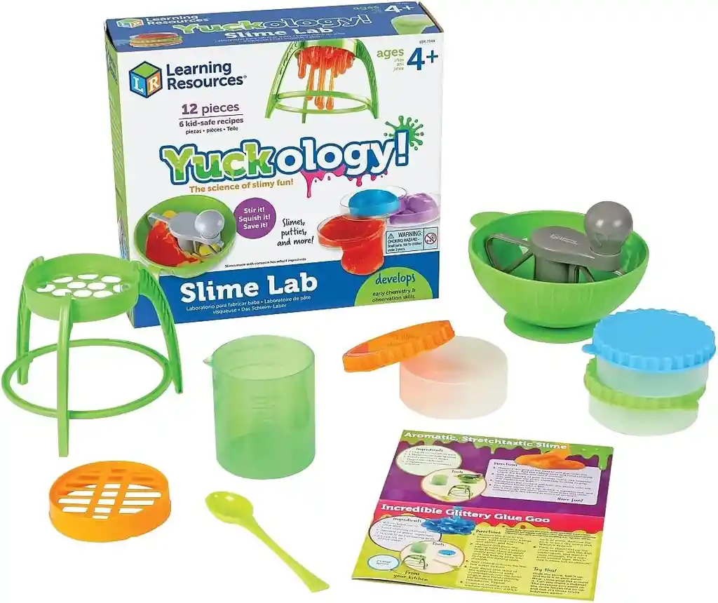 Set De Laboratorio Fábrica De Slime Para Niños Y Niñas