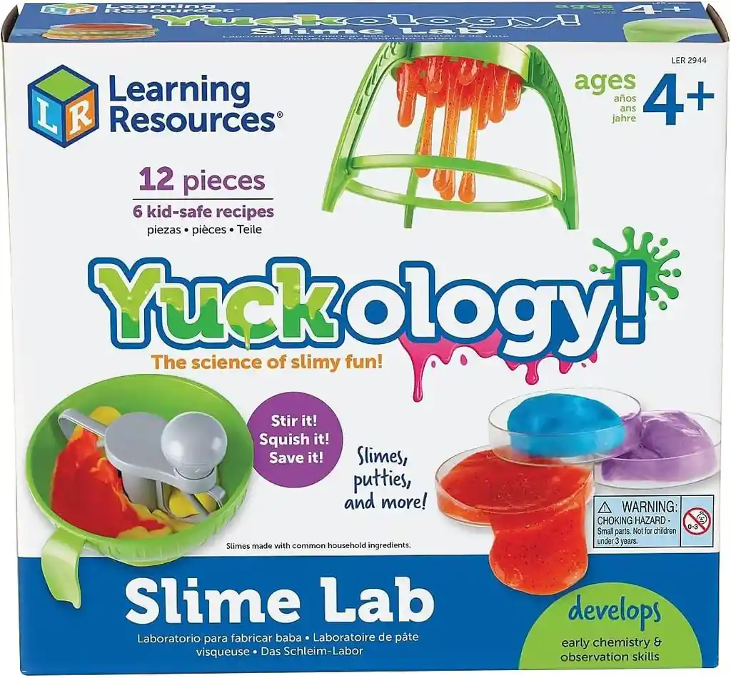 Set De Laboratorio Fábrica De Slime Para Niños Y Niñas