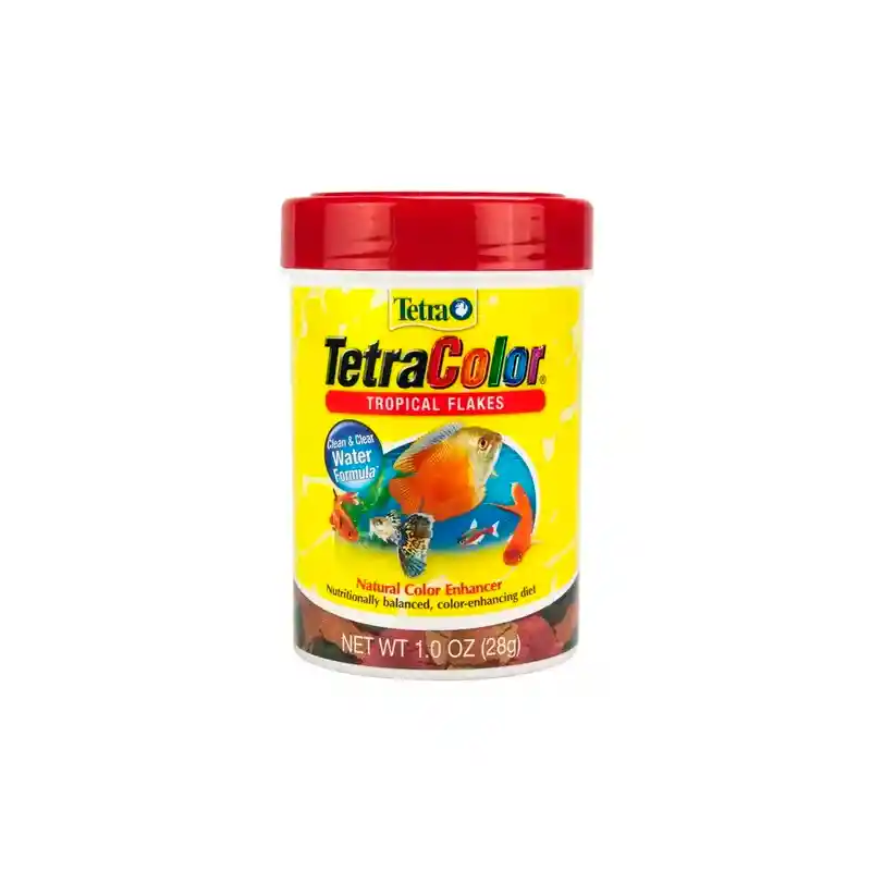 Tetra Color Flakes 28 Grs