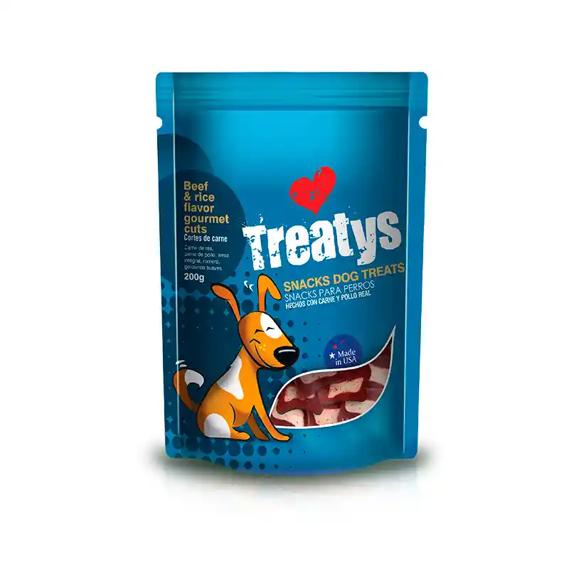 Snack Treaty Beefy & Rice 200 Gr