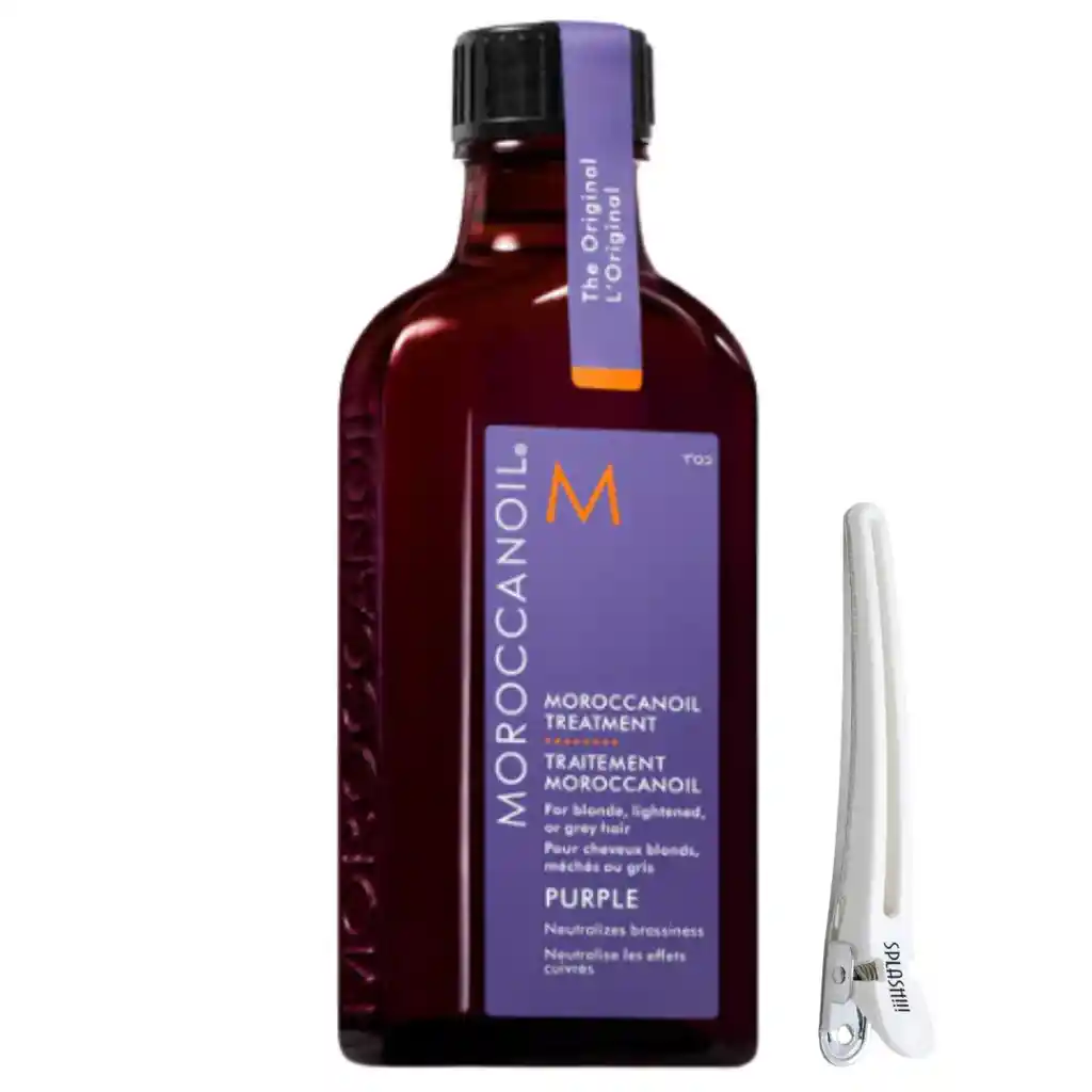 Tratamiento Moroccanoil Morado - Para Rubio