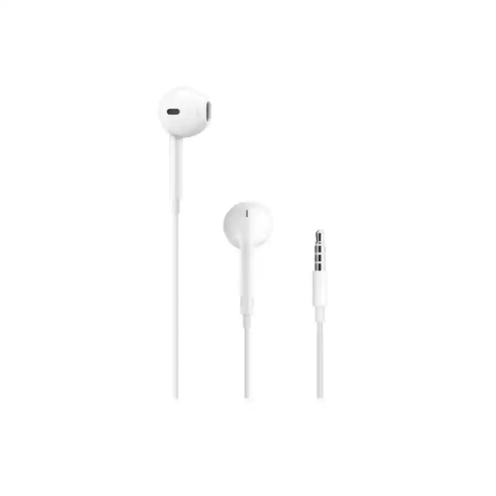 Earpods Auricular Con Cable Mini Plug 3.5mm Manos Libres Tipo Iph Color Blanco