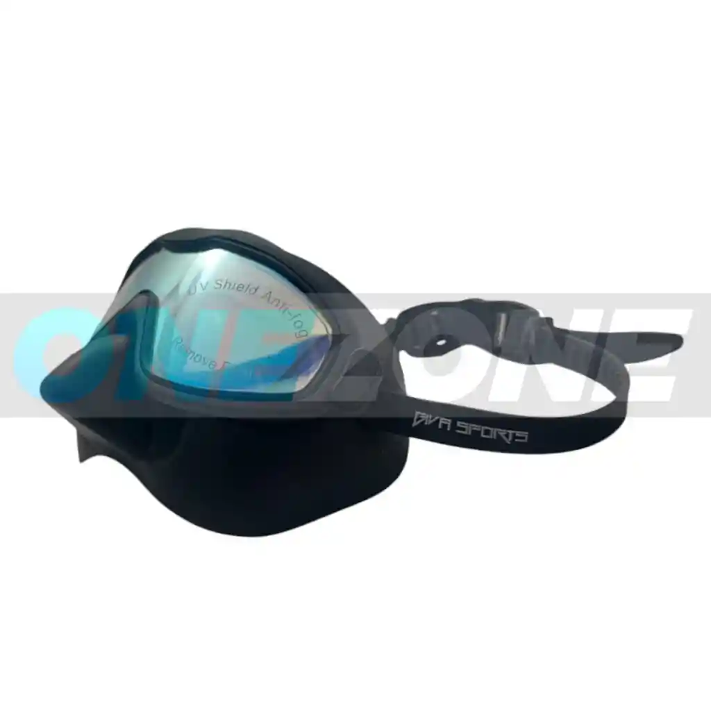 Gafas De Natación/ Tipo Careta Uv Shield Antifog-101894/ Negro