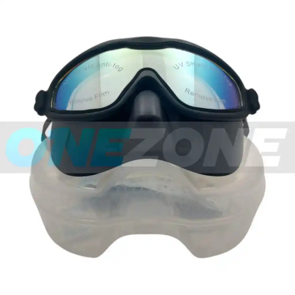 Gafas De Natación/ Tipo Careta Uv Shield Antifog-101894/ Negro