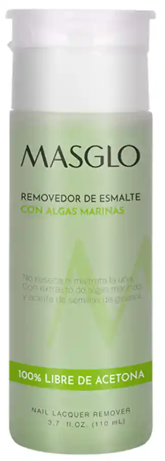 Masglo Removedor De Esmalte Algas Marinas Con Válvula 110ml