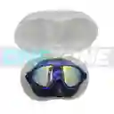 Gafas De Natación/ Tipo Careta Uv Shield Antifog-101894/ Negro - Azul Rey