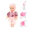 Muñeco Bebe Tetero Utencilios Vacinilla Juguete Interactivo