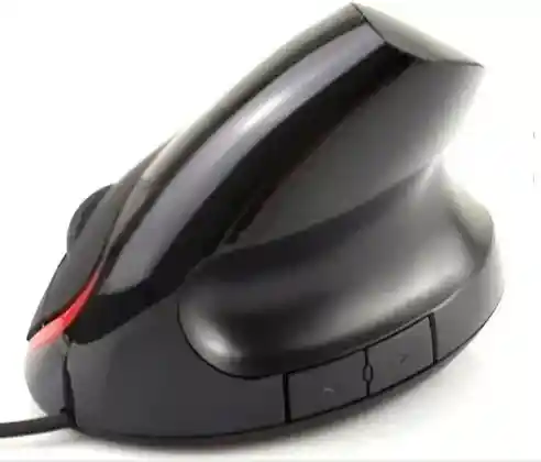 Mouse Vertical 5d Ergonómico Conexión Cable Usb