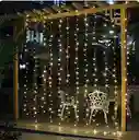 Cortina De Luces Vintage 3x3m . Alambre Microled 300leds
