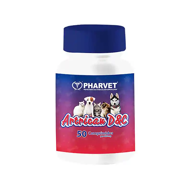 Artrican D&c Pastillero 50 Cap