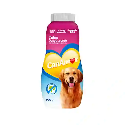 Baño Seco Desodorante Perro 100gr Can Amor