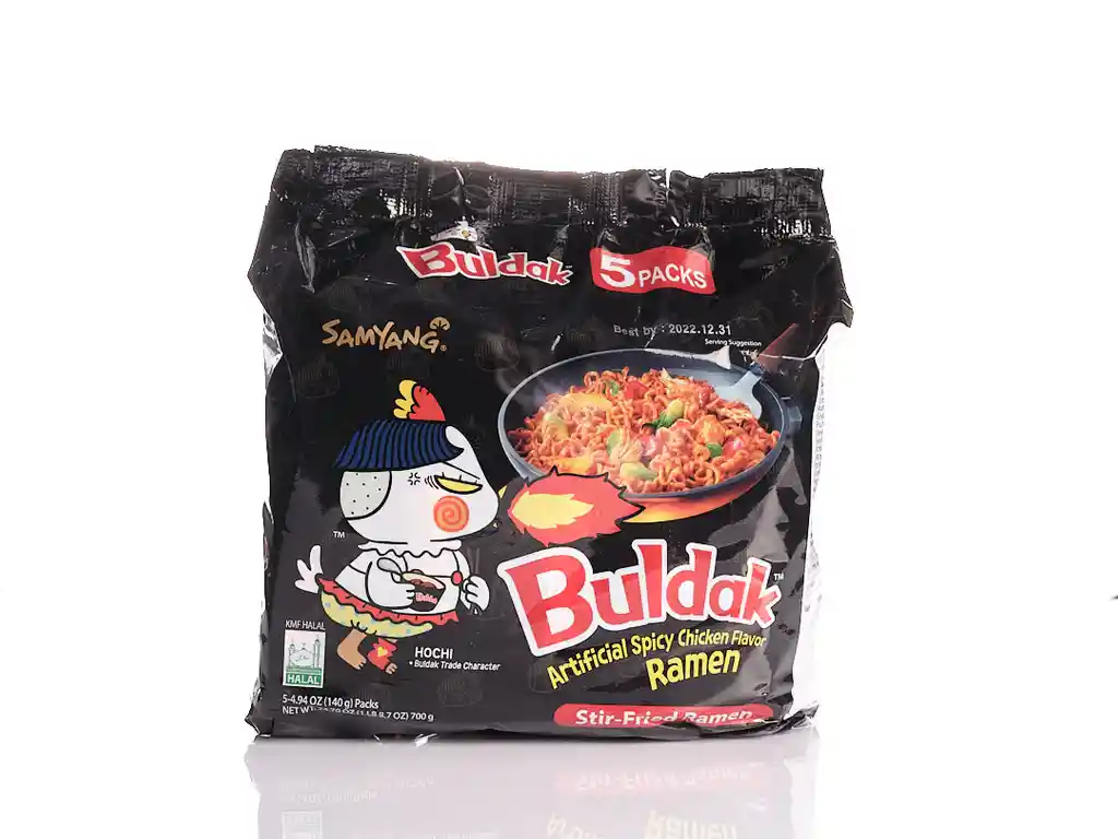 Samyang Ramen Pollo - Fideos Salteados 5 Pack 700 G