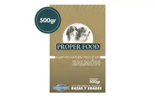 Proper Food Comida Horneada Para Perro Sabor Salmón X500gr