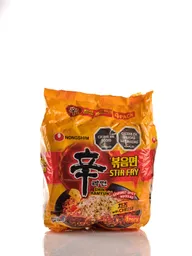 Nongshim Fideos Salteados Queso 4 Pack 544 G