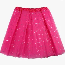 Tutu Fucsia Con Brillantes Para Adulto Halloween Disfraz