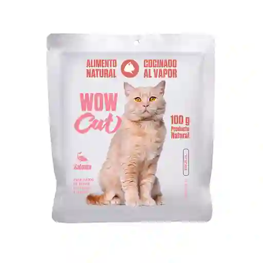 Wow Cat Salmon 100 Gr