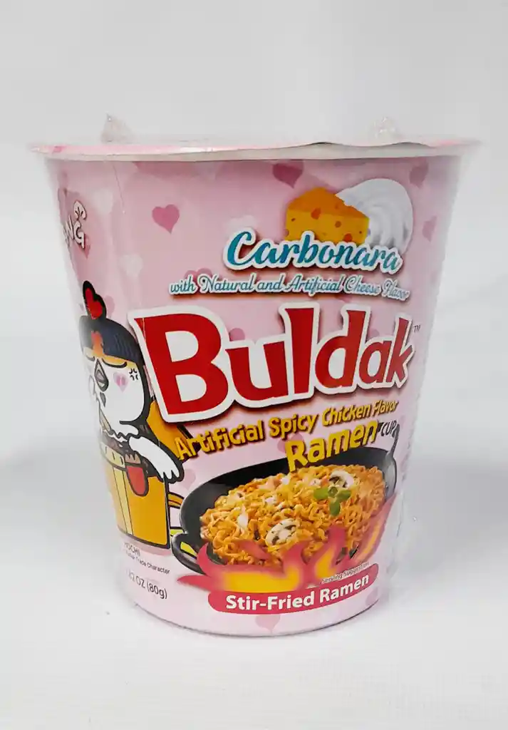 Samyang Buldak Pollo Carbonara Picante Cup 80 G