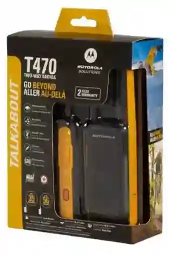 Par De Radios Teléfono Motorola T402 Mc Impermeable Original