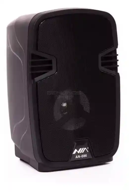 Parlante Bluetooth Nia Mini An-086 Radio, Usb, Luces Led