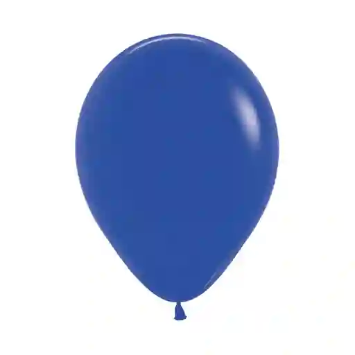 Globos Bombas R-12x12 Latex Redondo Fashion Azul Rey Marca Sempertex