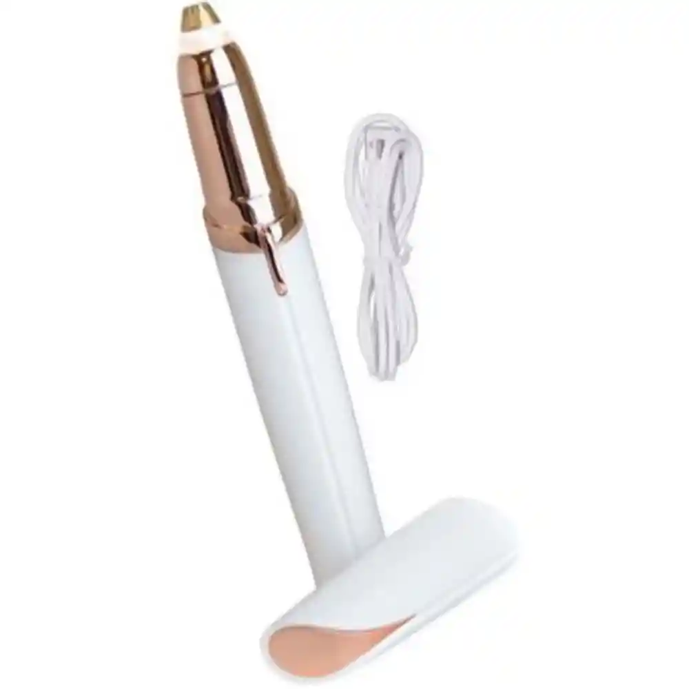 Depilador Cejas Removedor Luz Led Portatil Labial Recargable Precision