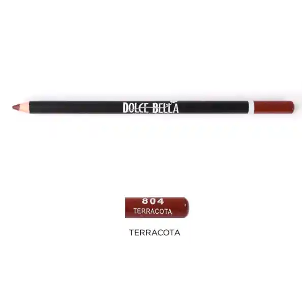 Lapiz Delineador Dolce Bella Tono Terracota 804