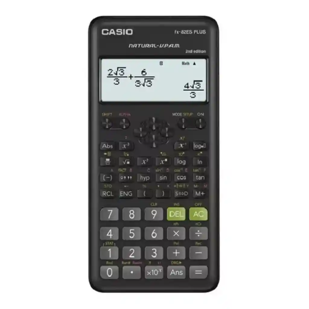 Calculadora Casio Fx-82es Plus Color Negro