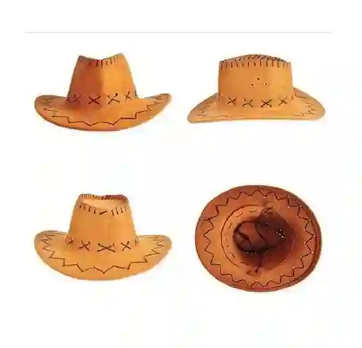 Halloween Sombrero De Vaquero Mostaza
