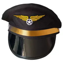 Halloween Gorro De Piloto Negro