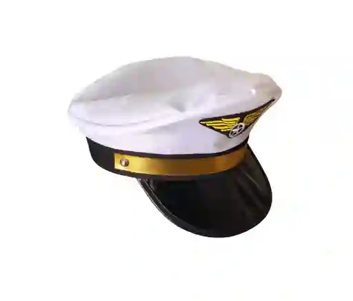 Halloween Gorro De Piloto Blanco