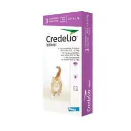 Credelio Gatos 0.5 A 2 K (12 Mg) Morado