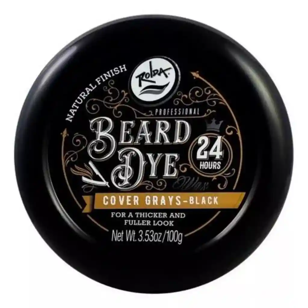 Rolda Beard Dye Grays Black