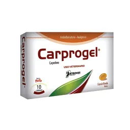 Carprogel 25 Mg X10 Und